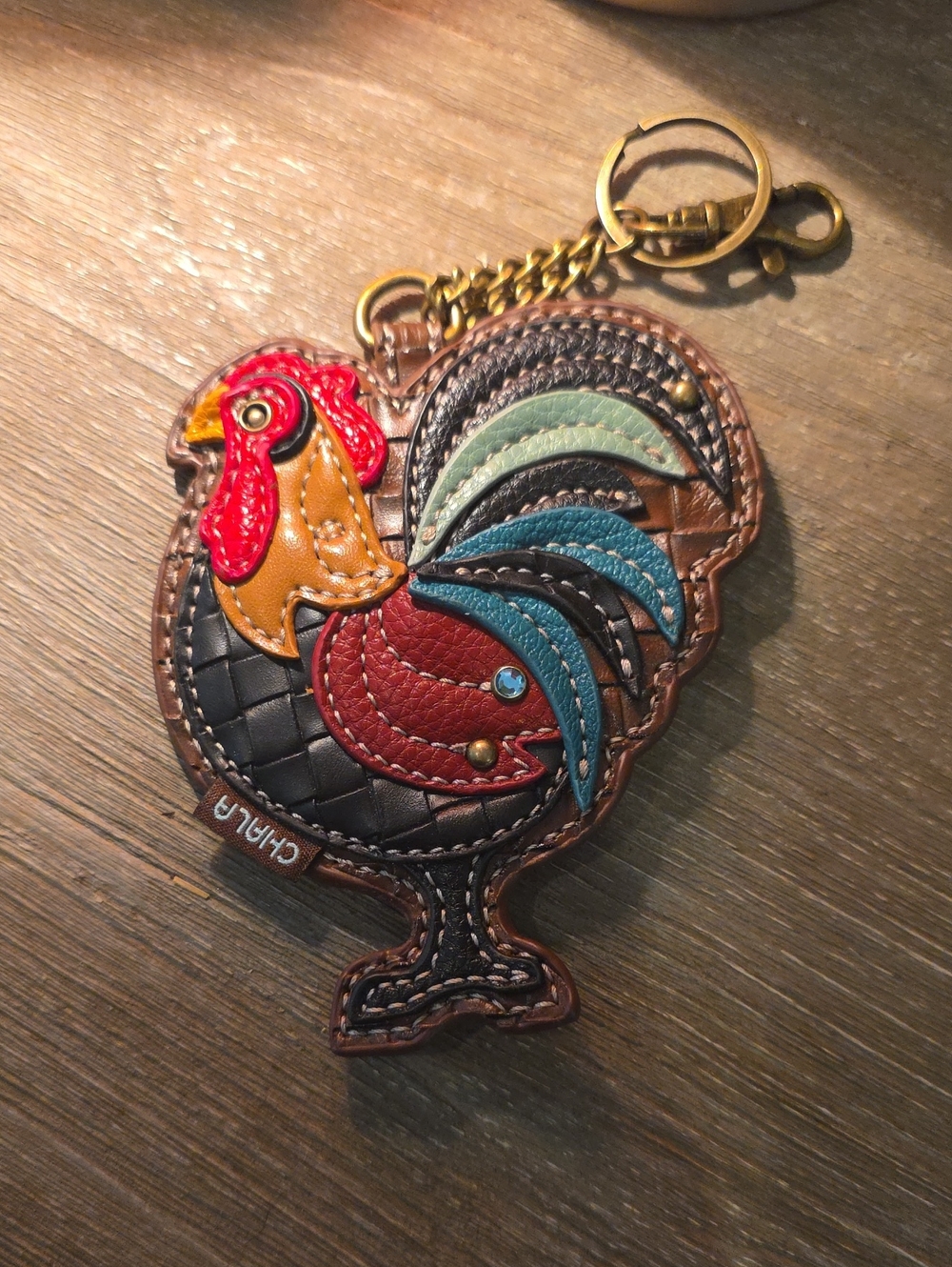 Chala Rooster Bag Charm